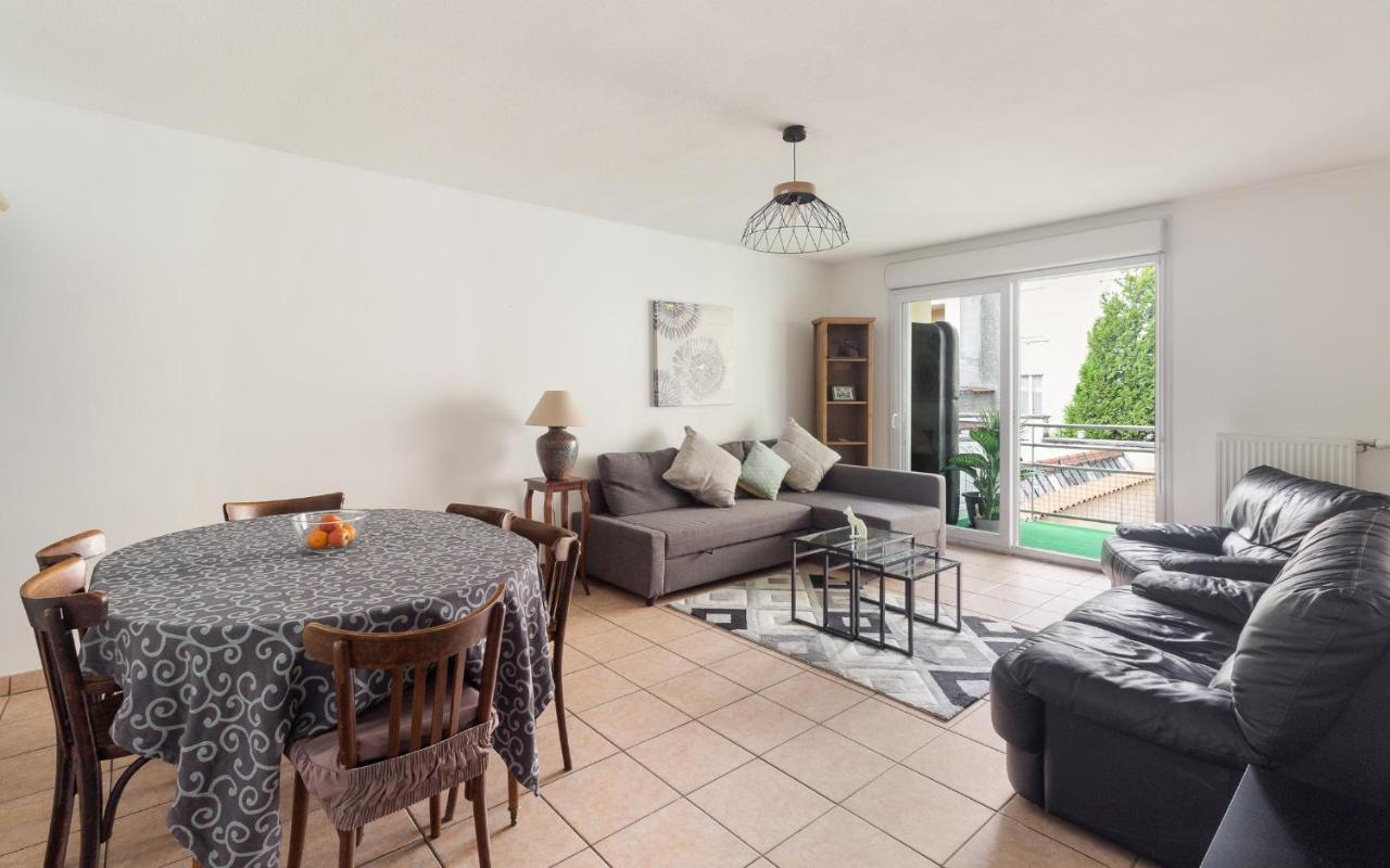 Nice Apartment With Parking Balcon Casa Lyon Villeurbanne Exteriör bild
